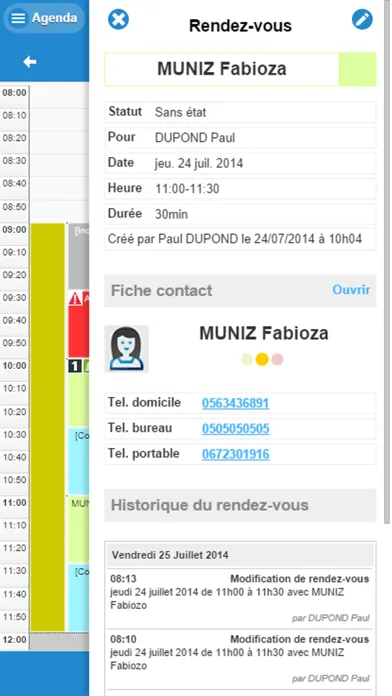 Capturas de pantalla de WZ-Agenda Mobile
