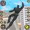 Flying Bat Hero Man Superhero