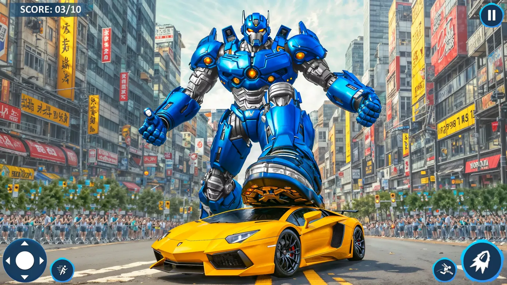 Tank Robot Car Transform Games Screenshots
