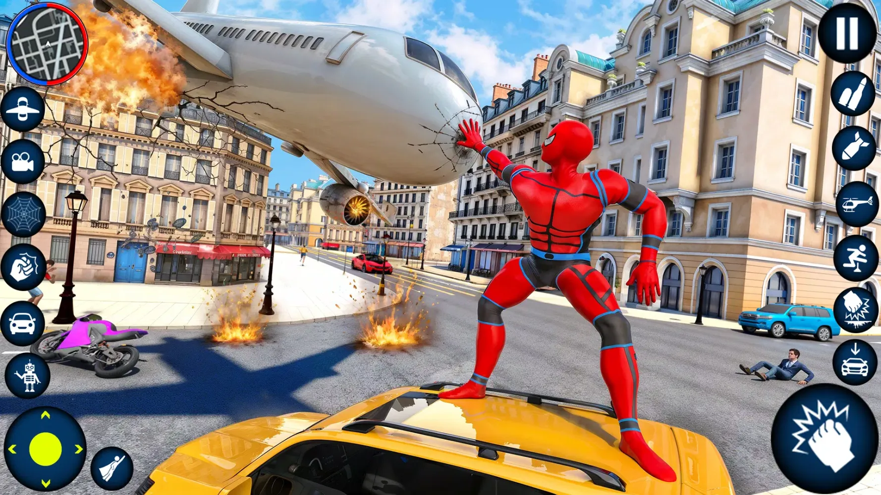Zrzuty ekranu Spider Rope Hero City Battle