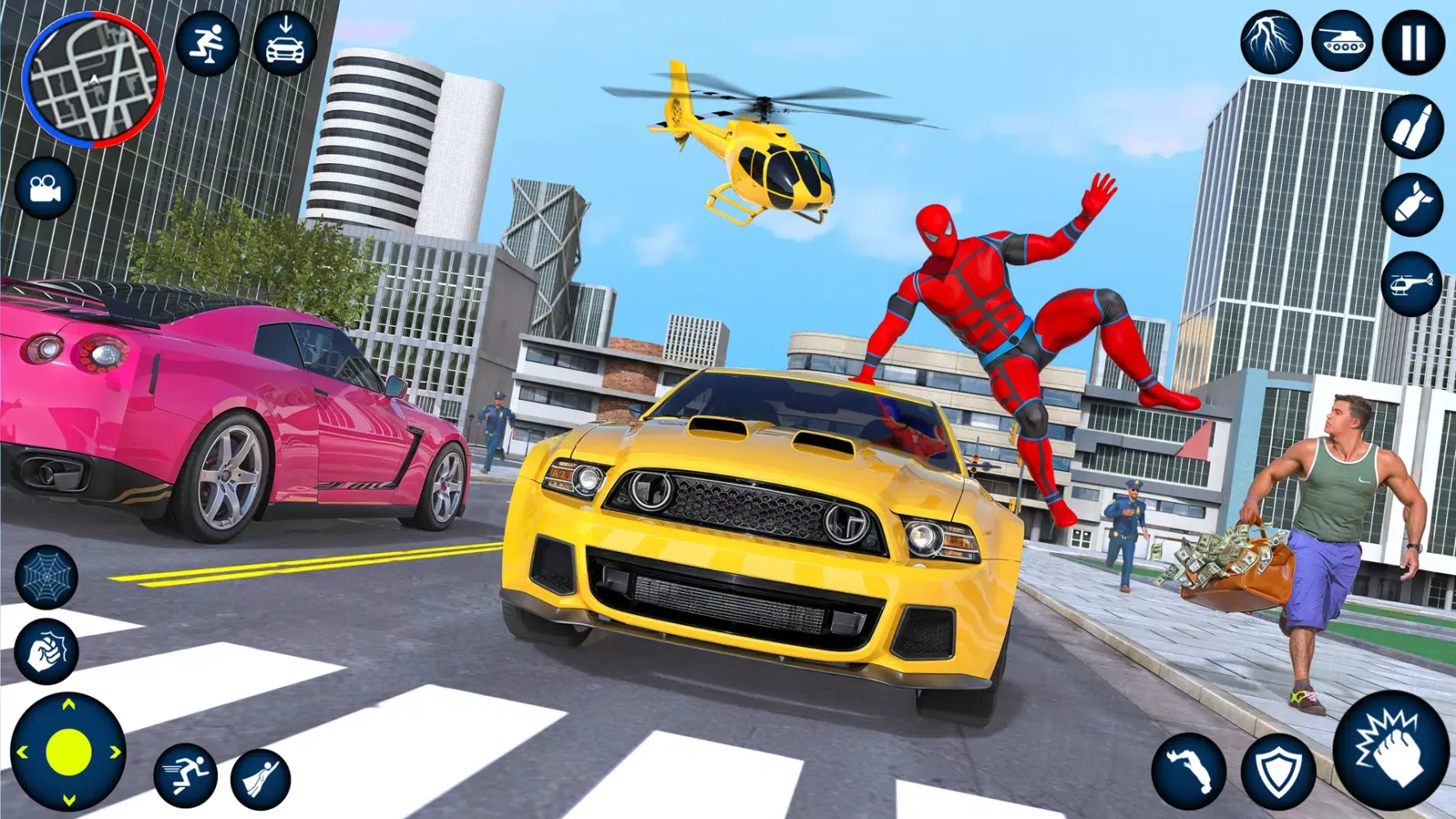 Zrzuty ekranu Spider Rope Hero City Battle