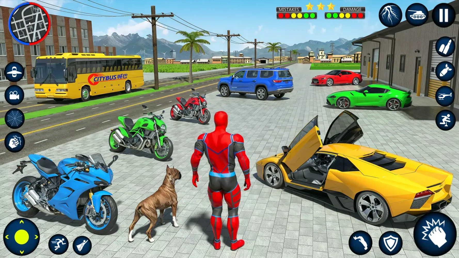 Zrzuty ekranu Spider Rope Hero City Battle