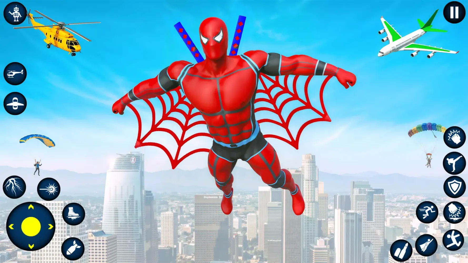 Zrzuty ekranu Spider Rope Hero City Battle