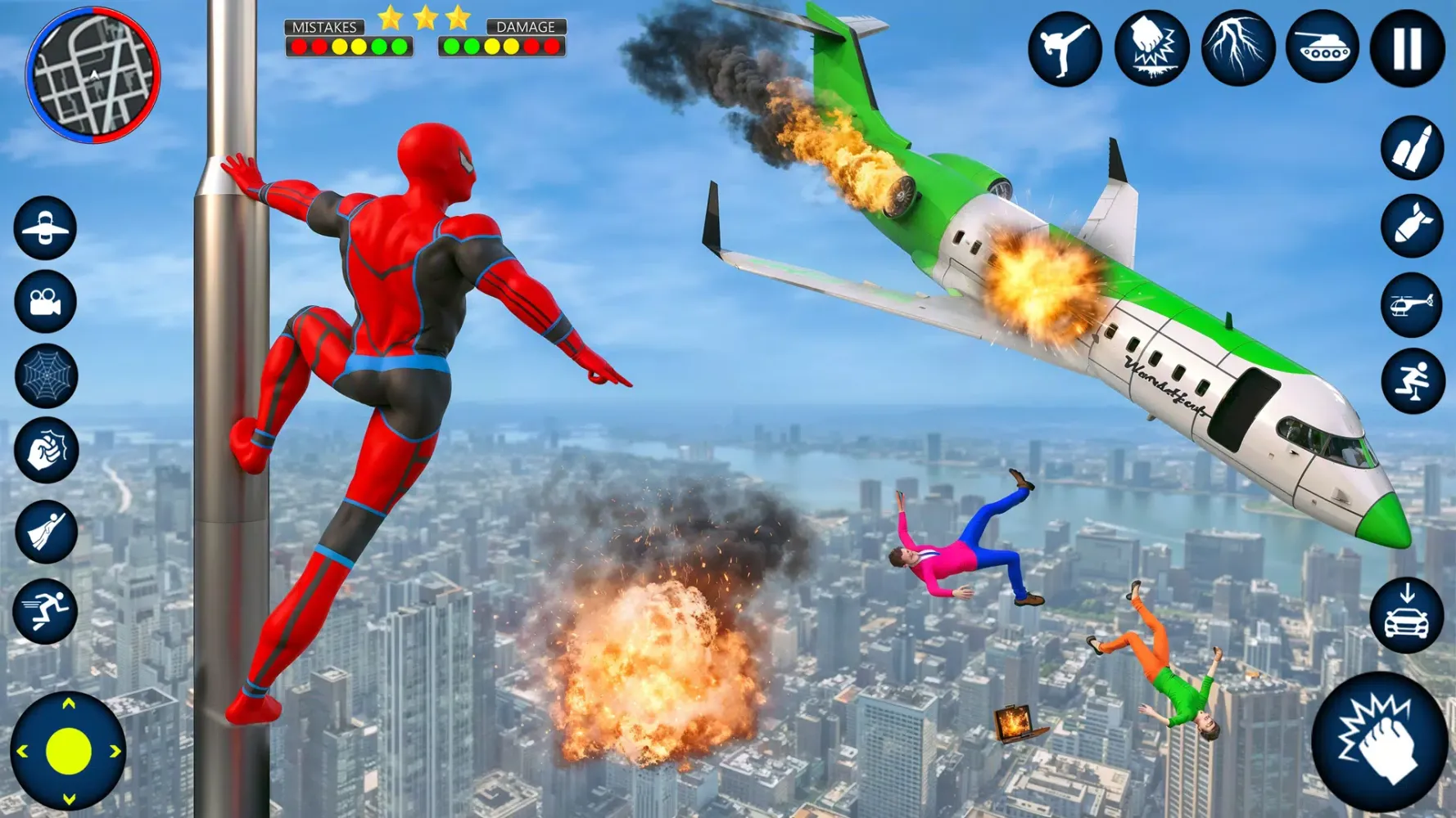 Zrzuty ekranu Spider Rope Hero City Battle
