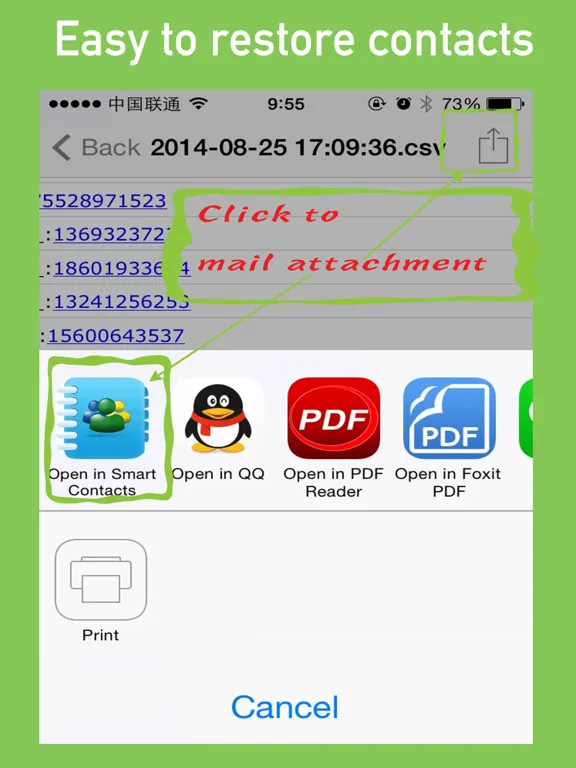 MyCleaner - clean contacts iPad  Screenshots