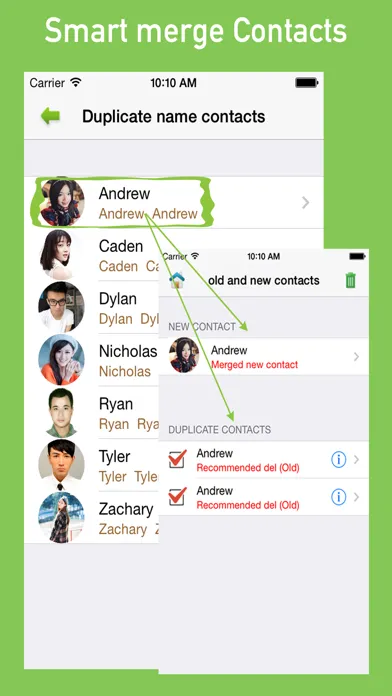 MyCleaner - clean contacts Screenshots