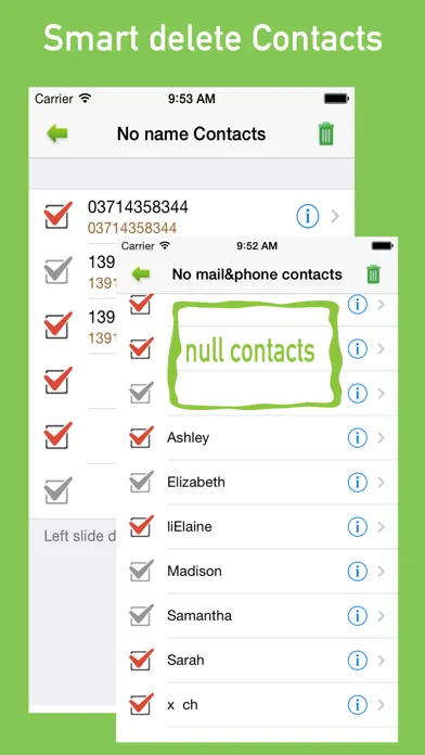 MyCleaner - clean contacts Screenshots
