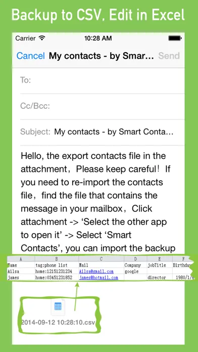 MyCleaner - clean contacts Screenshots