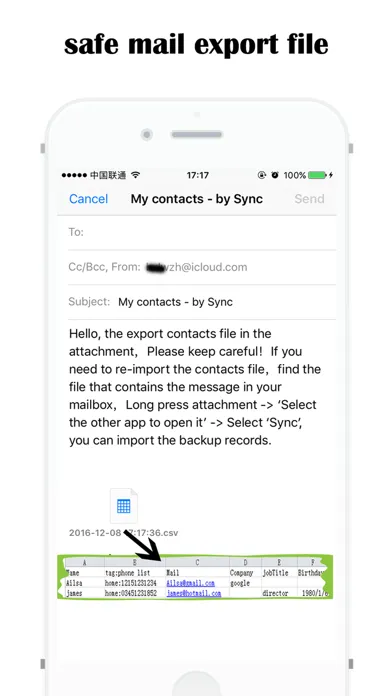 Скриншоты sync -contacts backup to file