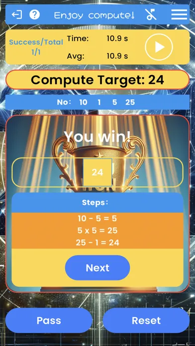 Tangkapan layar Points24 Game