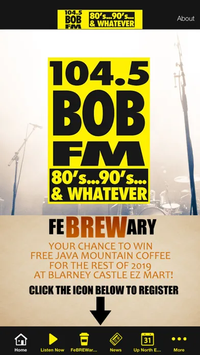 104.5 Bob FM Ekran Görüntüleri