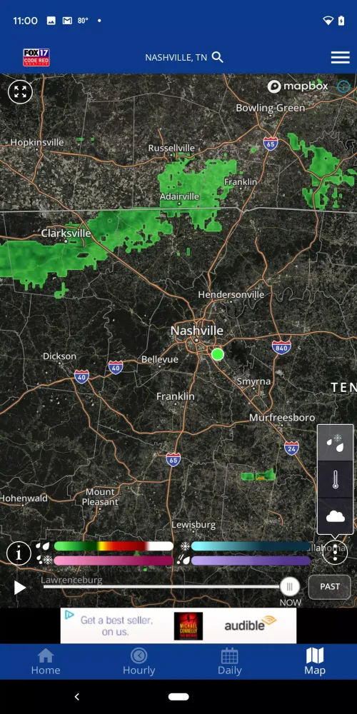 Screenshot di FOX 17 Code Red Weather