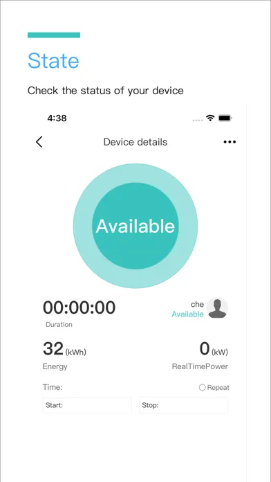 X Smart By EVSE سکرین شاٹس