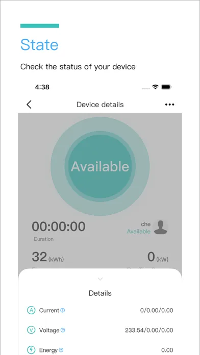 X Smart By EVSE سکرین شاٹس