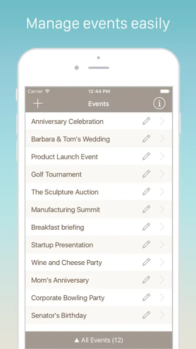 Guest List Organizer Pro应用截图