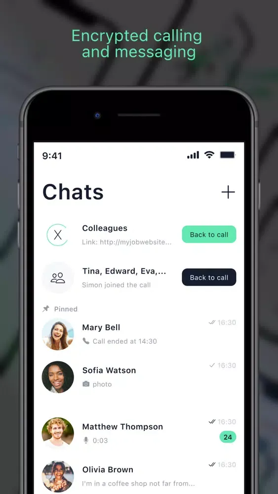 Ảnh chụp màn hình của XCall