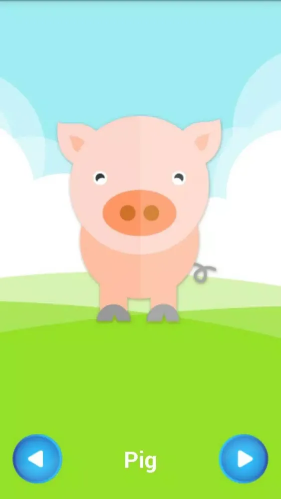 Tangkapan skrin Animal Sounds for Kids