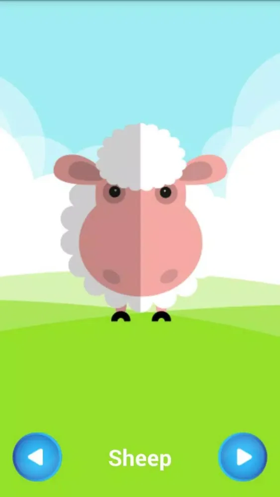 Tangkapan skrin Animal Sounds for Kids