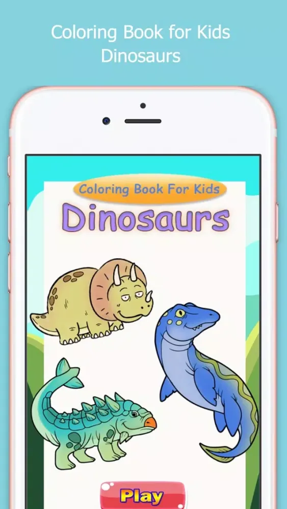 Dinosaurs Coloring Kids Book স্ক্রিনশট