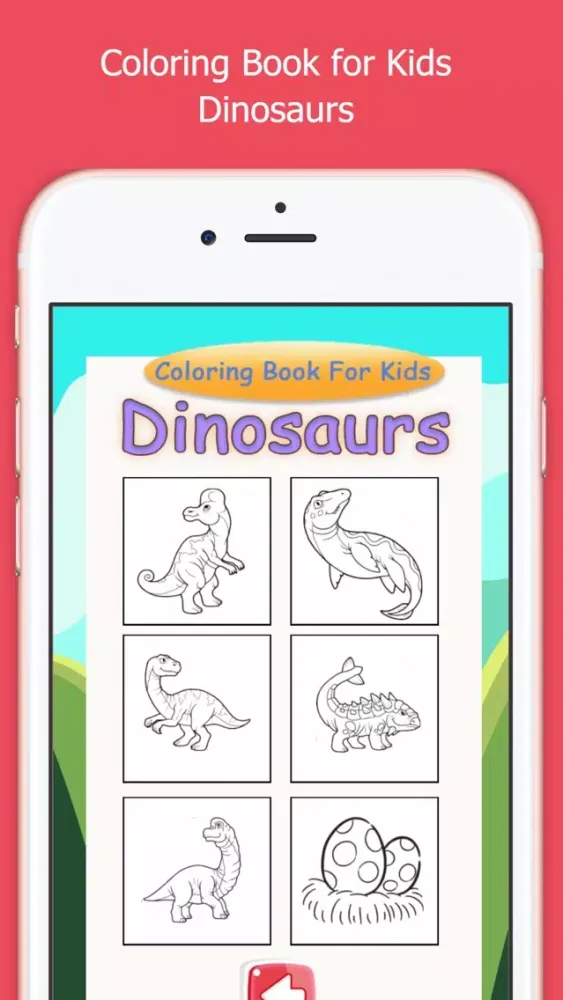 Dinosaurs Coloring Kids Book স্ক্রিনশট