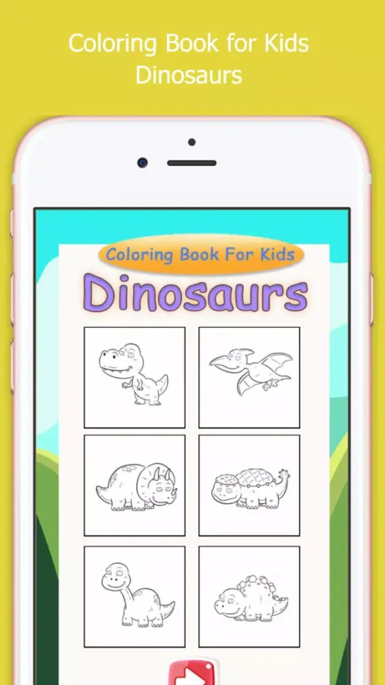 Dinosaurs Coloring Kids Book স্ক্রিনশট