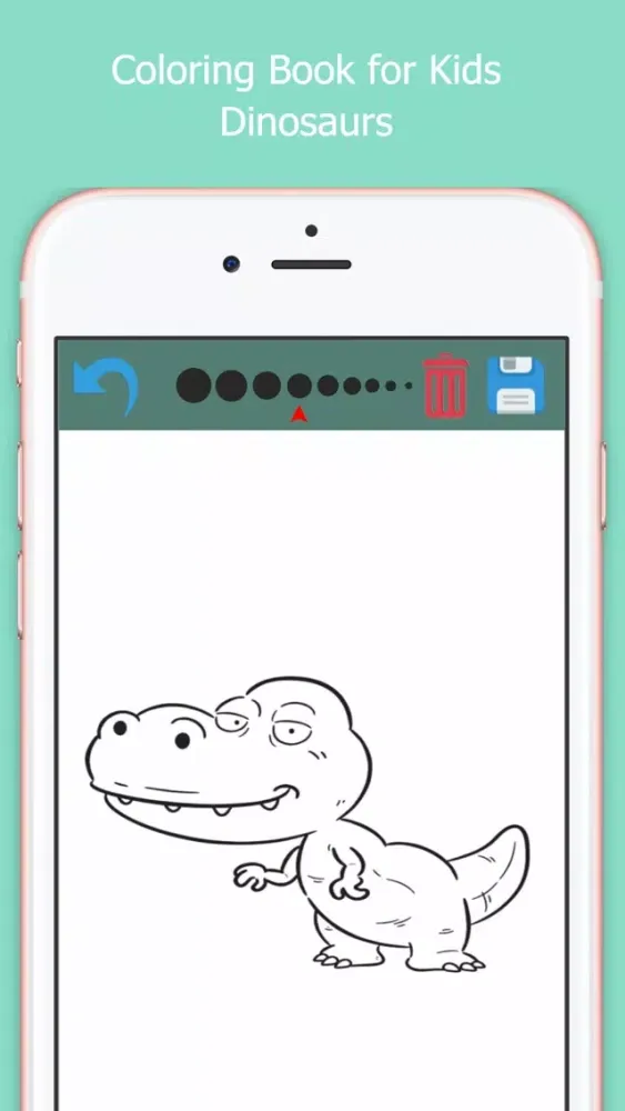 Dinosaurs Coloring Kids Book স্ক্রিনশট