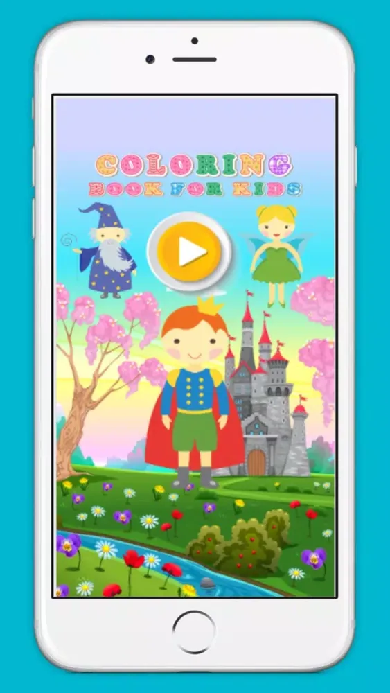 Zrzuty ekranu Princess and Fairy Coloring Book for kids free
