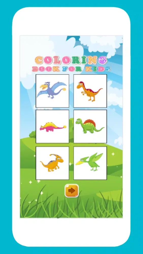Dinosaur Dragon Coloring Book v2 سکرین شاٹس