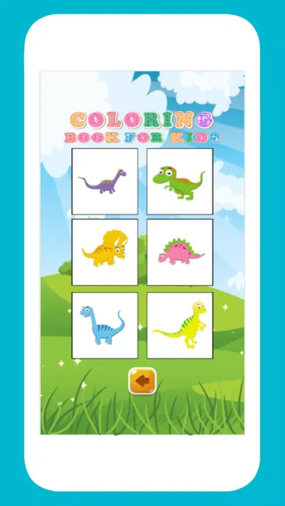Dinosaur Dragon Coloring Book v2 سکرین شاٹس