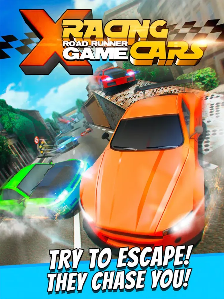 تصاویر X Racing Cars Road: Traffic iPad 