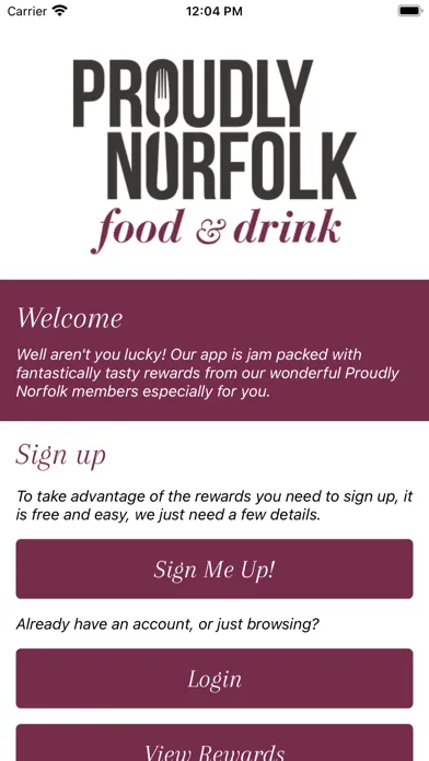 Capturas de tela do Proudly Norfolk