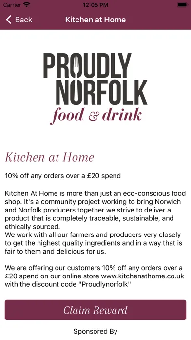 Capturas de tela do Proudly Norfolk