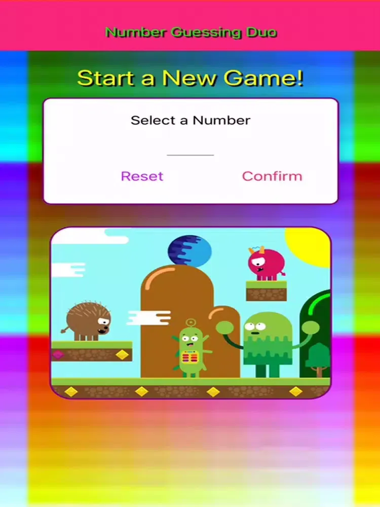 Number Guessing Duo iPad  स्क्रीनशॉट