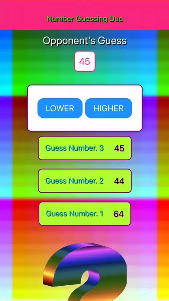 Number Guessing Duo स्क्रीनशॉट