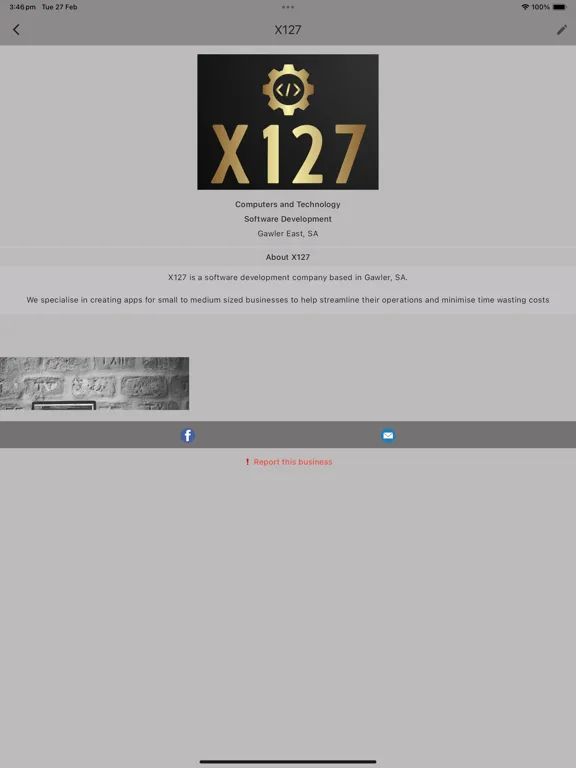 Veteran Businesses iPad  Screenshots