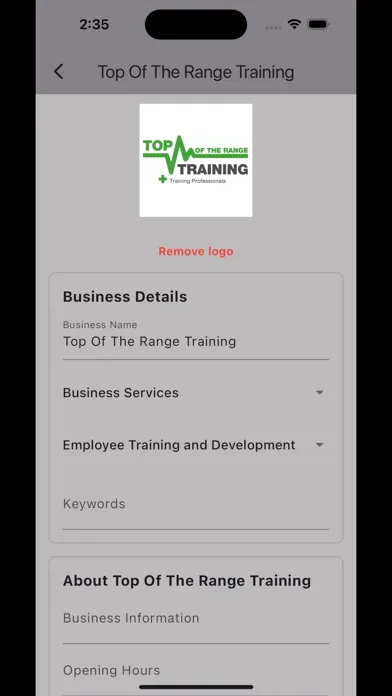 Veteran Businesses Screenshots