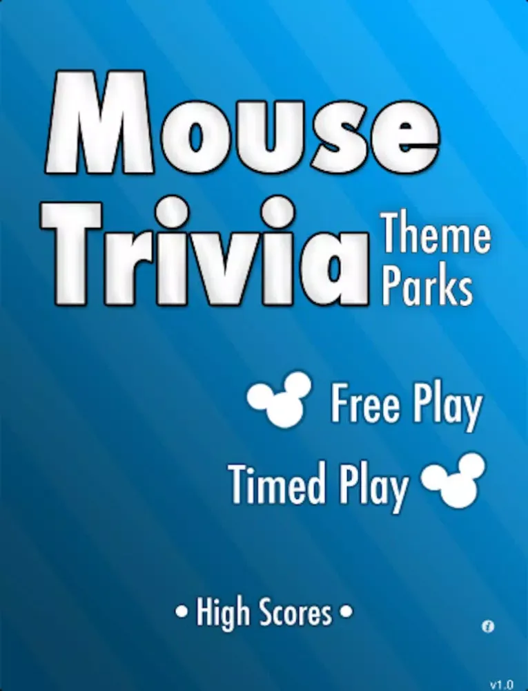 Mouse Trivia: Theme Parks Edition iPad  Screenshots