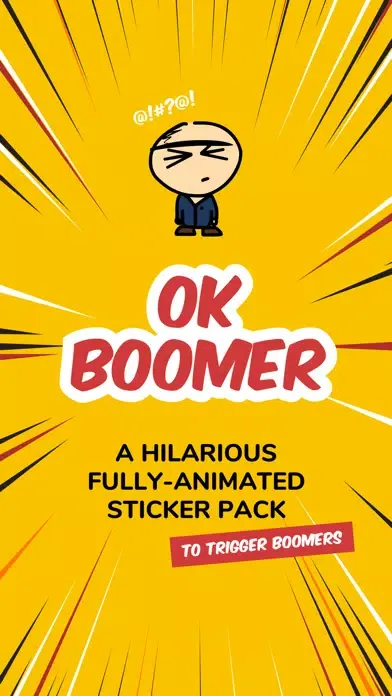 Zrzuty ekranu Ok Boomer - Animated Stickers