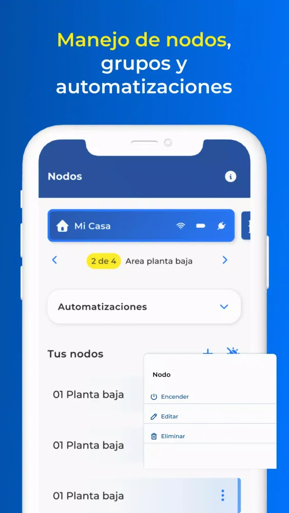 Capturas de pantalla de Mi Alarma X-28