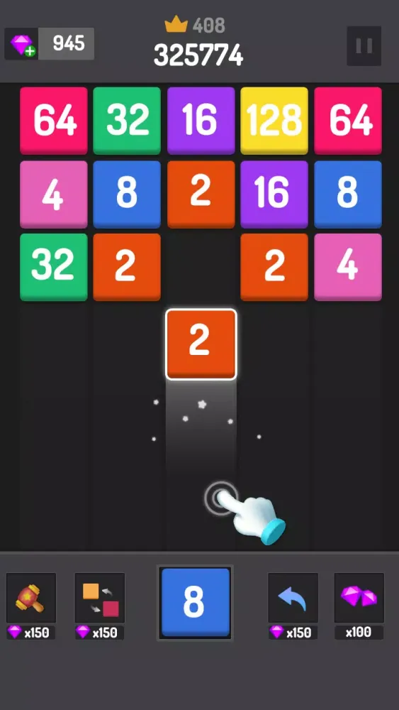 Number Games - 2048 Blocks Screenshots