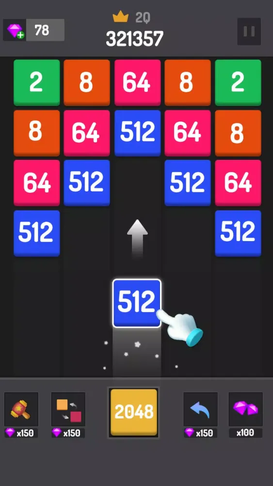 Number Games - 2048 Blocks Screenshots