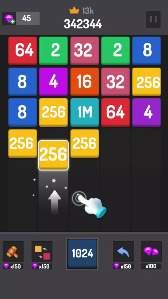 Number Games - 2048 Blocks Screenshots