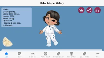 Captures d'écran de Baby Adopter Galaxy