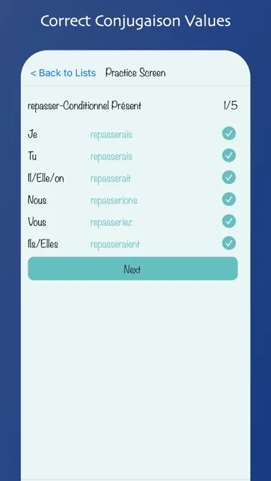 Pratique Francais سکرین شاٹس