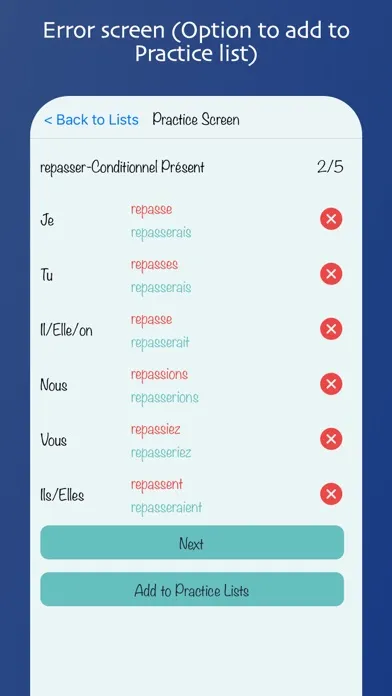 Pratique Francais سکرین شاٹس
