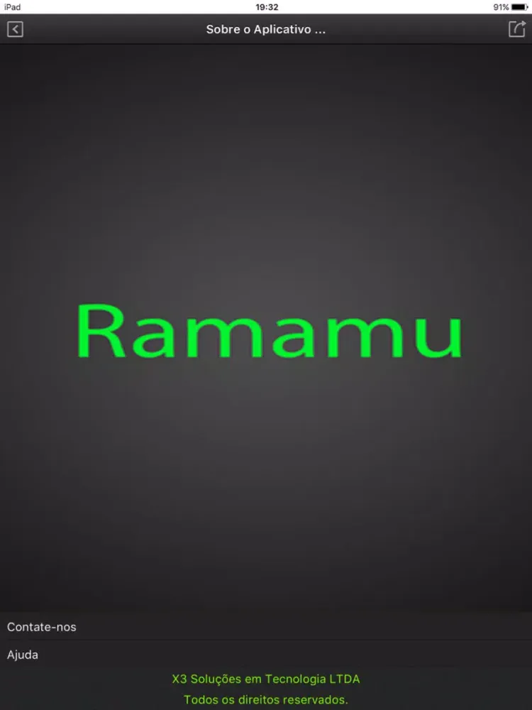 ภาพหน้าจอของ Ramamu iPad 