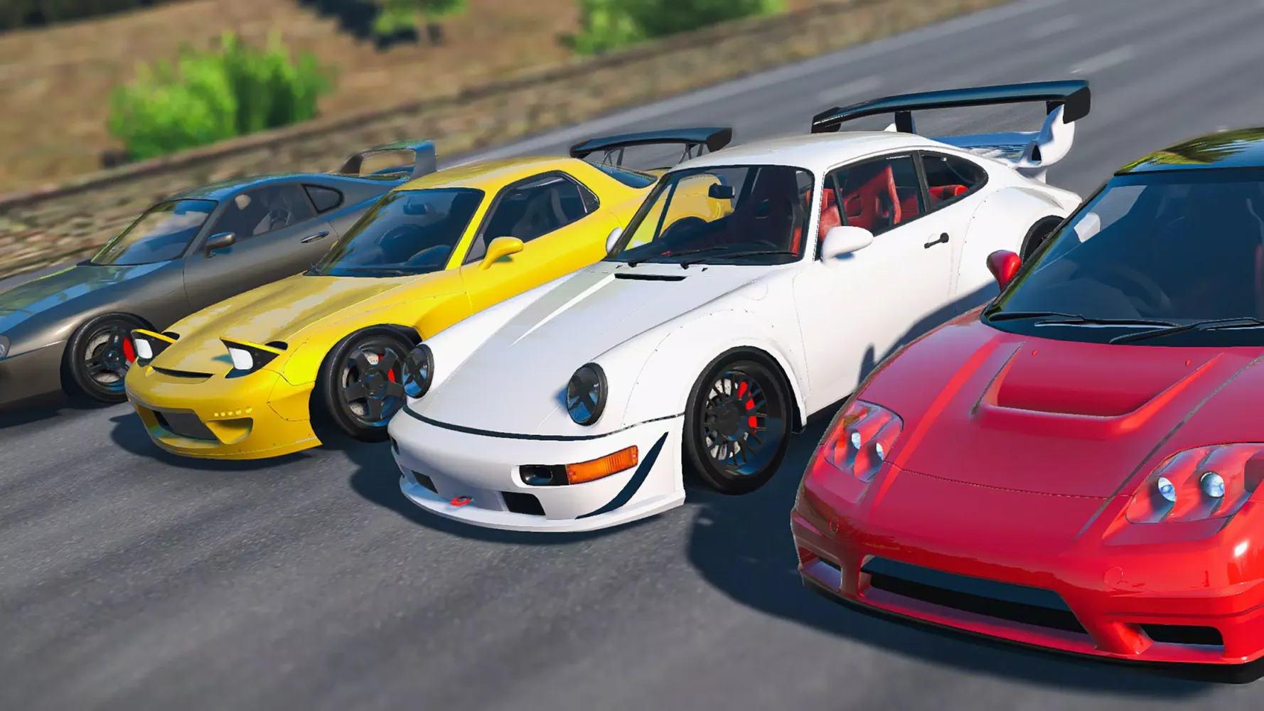 Zrzuty ekranu No Hesi Car Traffic Racing