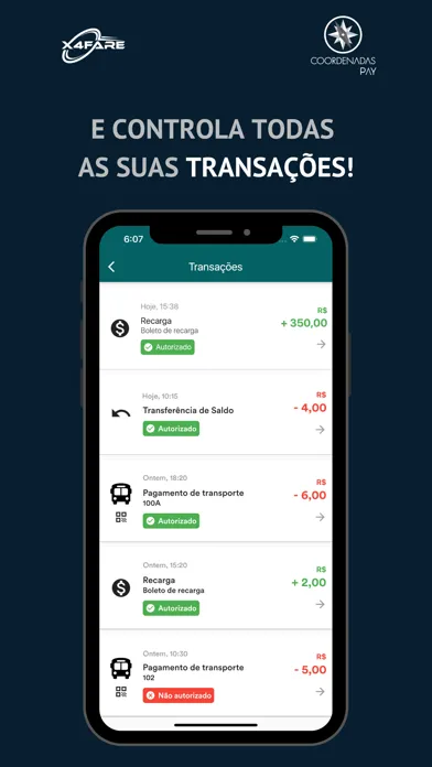 Coordenadas Pay Screenshots
