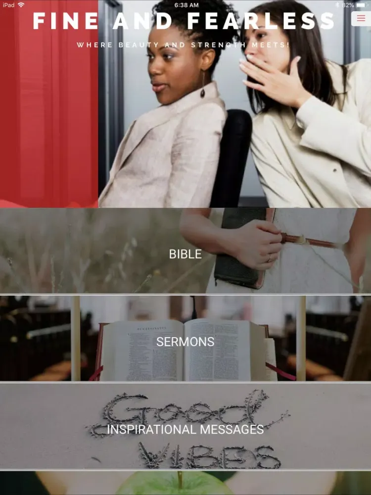 FINE AND FEARLESS iPad  Screenshots