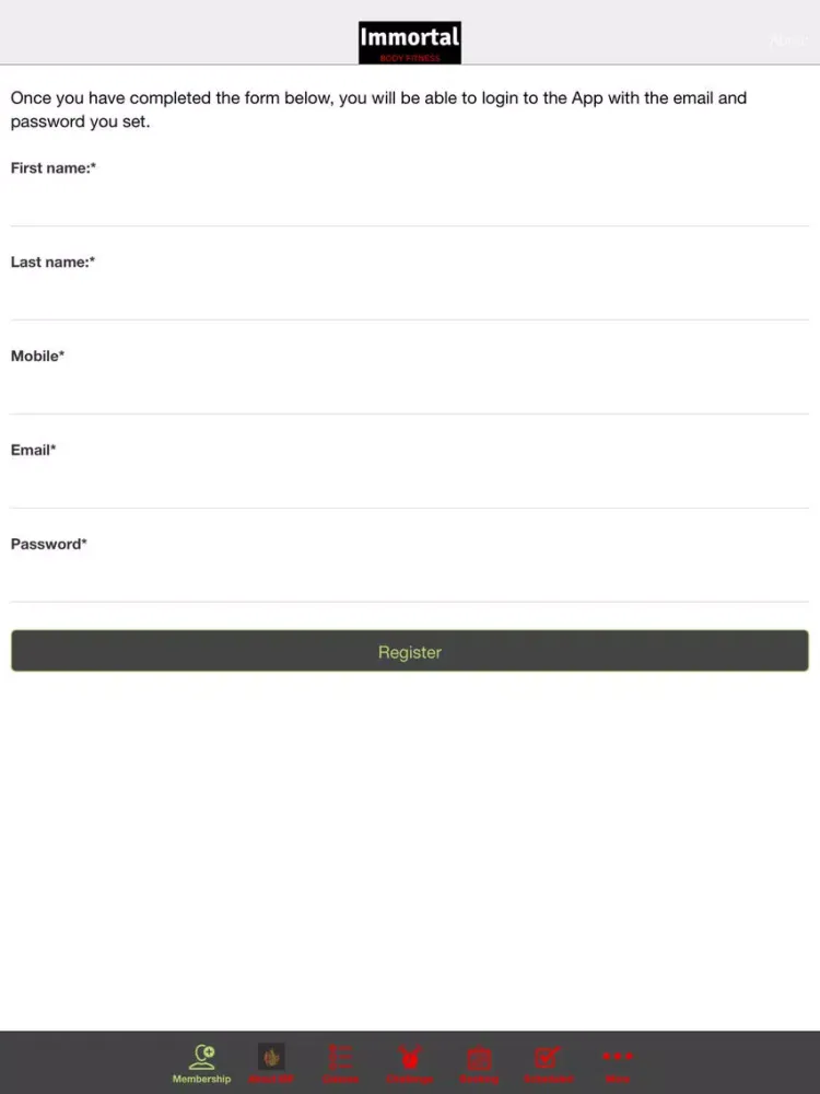Capturas de pantalla de (IBF) Immortal Body Fitness iPad 
